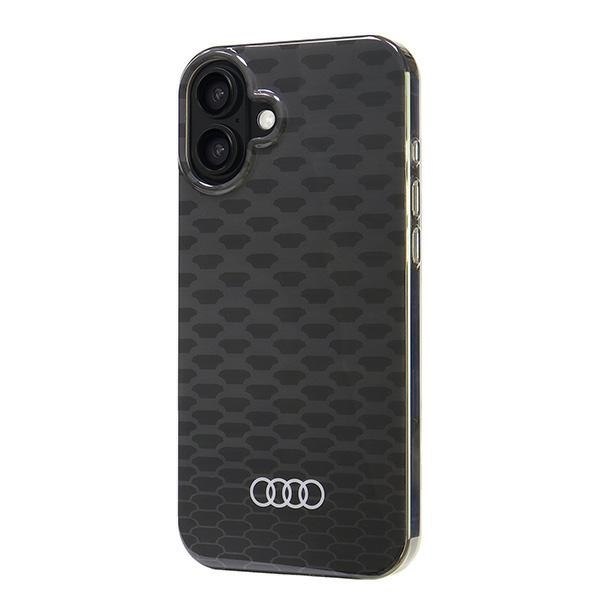 Audi IML Stitching Pattern MagSafe iPhone 16 Plus 6.7" czarny/black